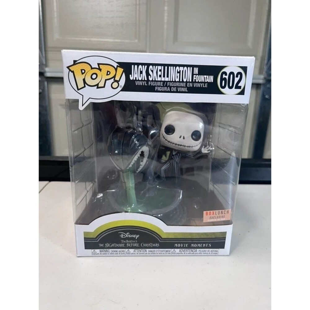 Funko Pop! Movie Moments Disney Jack Skellington in Fountain 602 BoxLunch Exclus